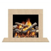 SimpliFire Beige Marble Set 2 SimpliFire