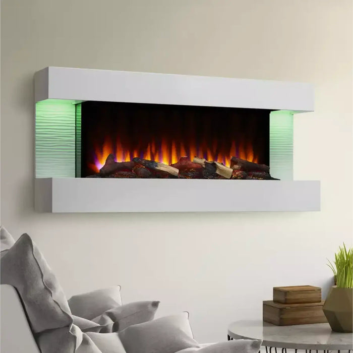 SimpliFire Format 36" Wall Mounted Linear Electric Fireplace SimpliFire