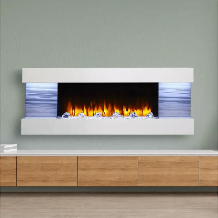 SimpliFire Format 36" Wall Mounted Linear Electric Fireplace SimpliFire