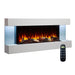 SimpliFire Format 36" Wall Mounted Linear Electric Fireplace SimpliFire
