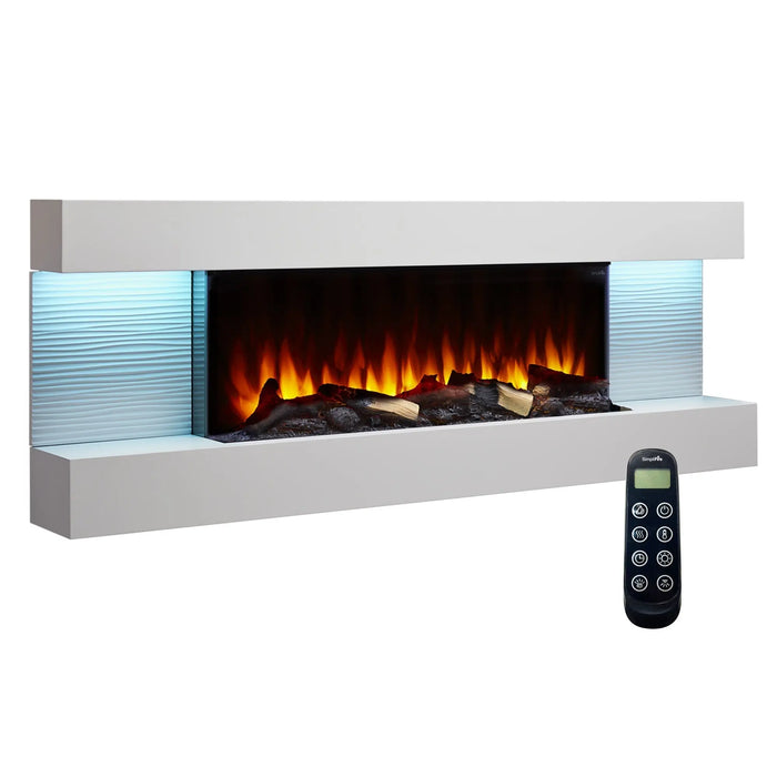 SimpliFire Format 36" Wall Mounted Linear Electric Fireplace SimpliFire