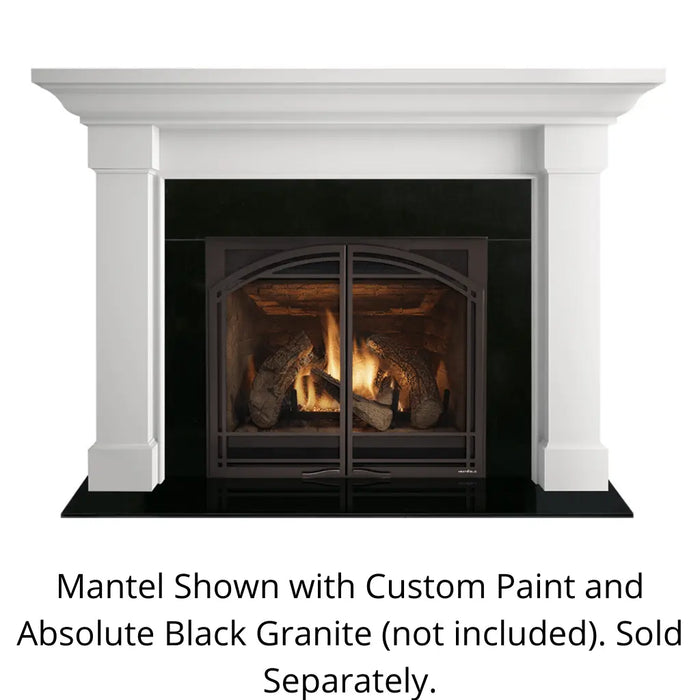 SimpliFire Kenwood B-Size Unfinished Maple Flush Mantel SimpliFire