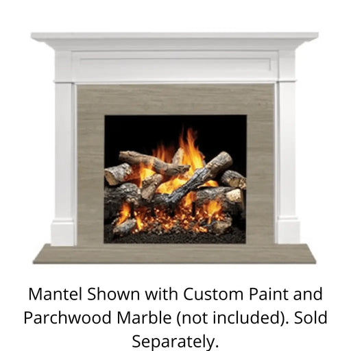 SimpliFire Roxborough B-Size Prime MDF Flush Mantel SimpliFire