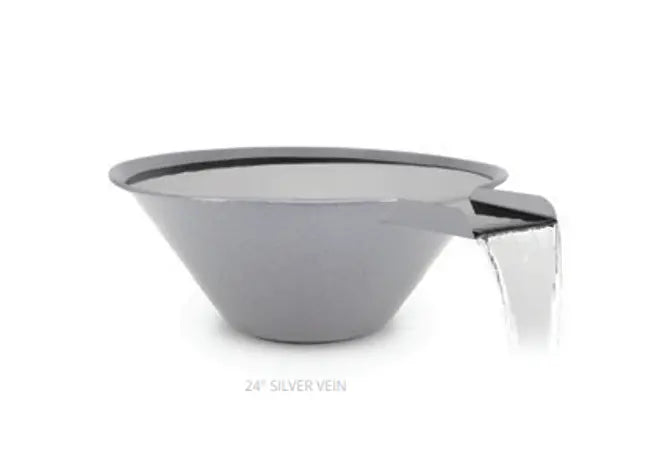 The Outdoor Plus Cazo Powdercoated Steel Water Bowl + Free Cover The Outdoor Plus