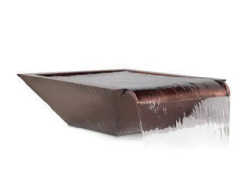 The Outdoor Plus Maya Copper Water Bowl - Wide Spillway + Free Cover The Outdoor Plus