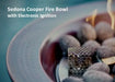 The Outdoor Plus Sedona Copper Fire & Water Bowl + Free Cover The Outdoor Plus