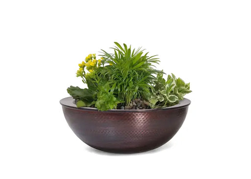 The Outdoor Plus Sedona Copper Planter Bowl The Outdoor Plus
