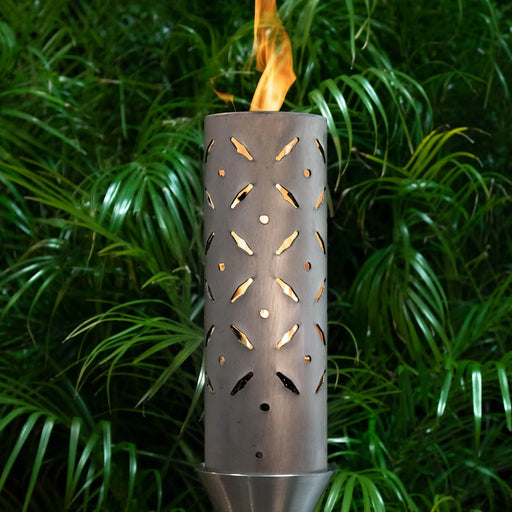 The Outdoor Plus Diamond Fire Torch / Stainless Steel + Free Cover The Outdoor Plus