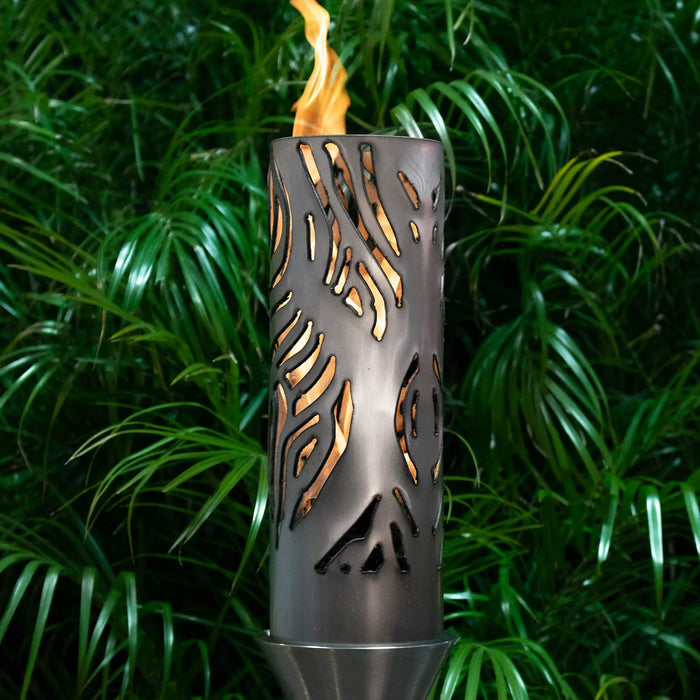 The Outdoor Plus Hawi Fire Torch / Stainless Steel + Free Cover The Outdoor Plus