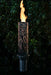 The Outdoor Plus Tropical Fire Torch / Stainless Steel + Free Cover The Outdoor Plus