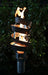 The Outdoor Plus Spiral Fire Torch / Stainless Steel + Free Cover The Outdoor Plus