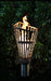 The Outdoor Plus Roman Fire Torch / Stainless Steel + Free Cover The Outdoor Plus