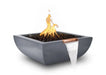 The Outdoor Plus Avalon Concrete Fire & Water Bowl + Free Cover The Outdoor Plus