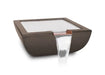 The Outdoor Plus Avalon GFRC Concrete Square Water Bowl