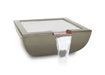 The Outdoor Plus Avalon GFRC Concrete Square Water Bowl