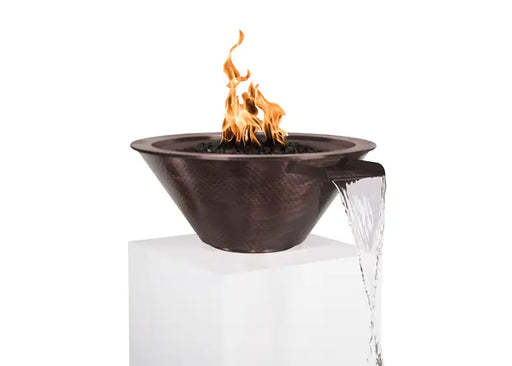 The Outdoor Plus Cazo Copper Fire & Water Bowl + Free Cover The Outdoor Plus