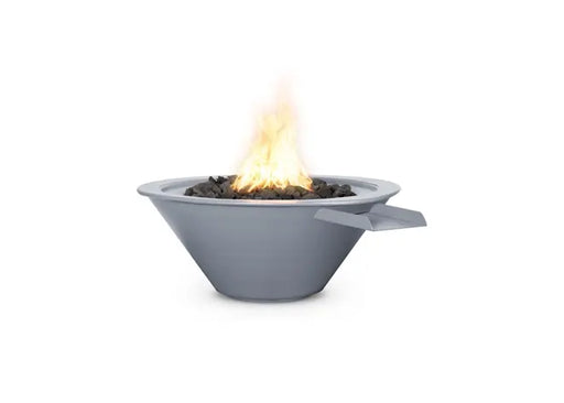 The Outdoor Plus Cazo Powder Coat Round Gas Fire & Water Bowl – Liquid Propane