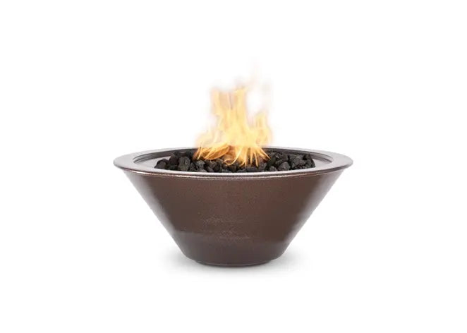 The Outdoor Plus Cazo Powder Coat Round Gas Fire & Water Bowl – Liquid Propane