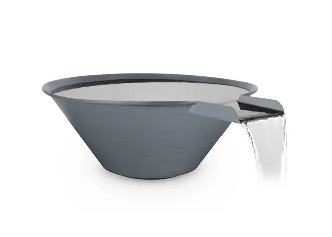 The Outdoor Plus Cazo Powdercoated Steel Water Bowl + Free Cover The Outdoor Plus