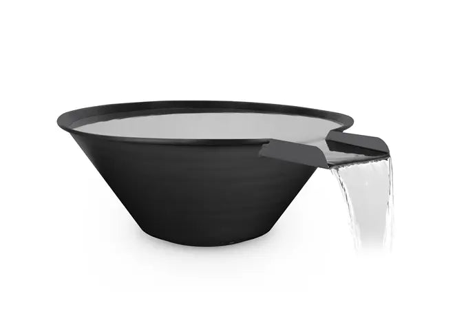 The Outdoor Plus Cazo Powdercoated Steel Water Bowl + Free Cover The Outdoor Plus