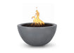 The Outdoor Plus Luna GFRC Concrete Round Gas Fire Bowl – Liquid Propane