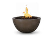 The Outdoor Plus Luna GFRC Concrete Round Gas Fire Bowl – Liquid Propane