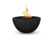The Outdoor Plus Luna GFRC Concrete Round Gas Fire Bowl – Liquid Propane