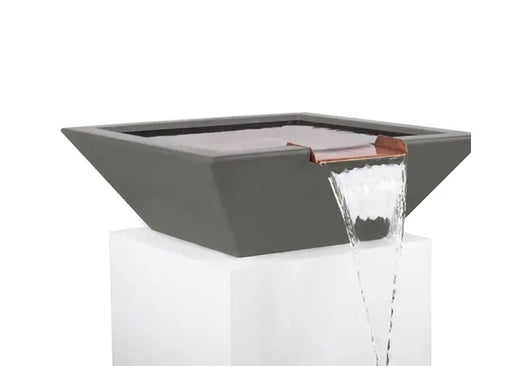 The Outdoor Plus Maya Concrete Water Bowl + Free Cover The Outdoor Plus