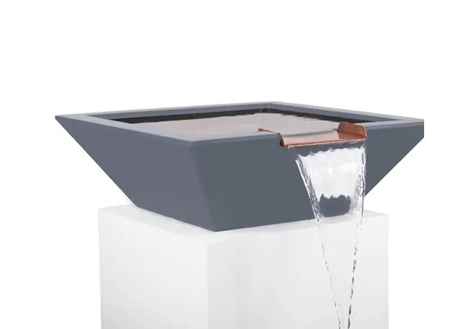 The Outdoor Plus Maya Concrete Water Bowl + Free Cover The Outdoor Plus
