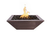The Outdoor Plus Maya Powder Coat Square Gas Fire Bowl – Liquid Propane
