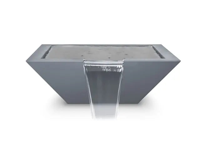 The Outdoor Plus Maya Powder Coat Square Water Bowl