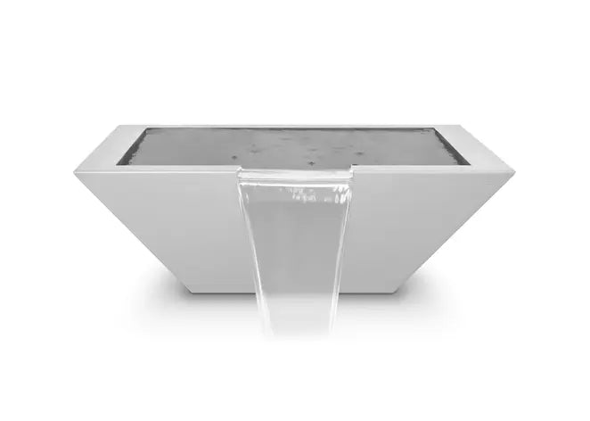 The Outdoor Plus Maya Powder Coat Square Water Bowl