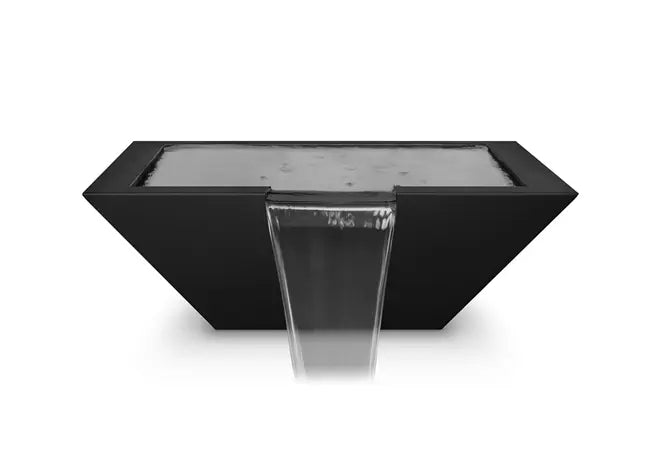 The Outdoor Plus Maya Powder Coat Square Water Bowl