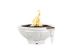 The Outdoor Plus Roma GFRC Concrete Round Gas Fire & Water Bowl – Liquid Propane