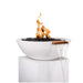 The Outdoor Plus Sedona GFRC Concrete Round Gas Fire & Water Bowl – Liquid Propane