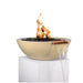The Outdoor Plus Sedona GFRC Concrete Round Gas Fire & Water Bowl – Liquid Propane