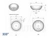 The Outdoor Plus Sedona GFRC Concrete Round Planter Bowl