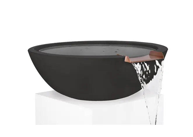 The Outdoor Plus Sedona Concrete Water Bowl + Free Cover The Outdoor Plus
