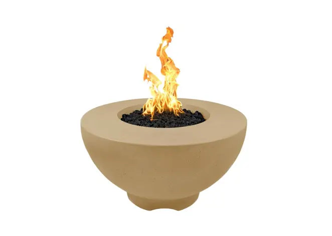 The Outdoor Plus Sienna Concrete Fire Pit + Free Cover The Outdoor Plus