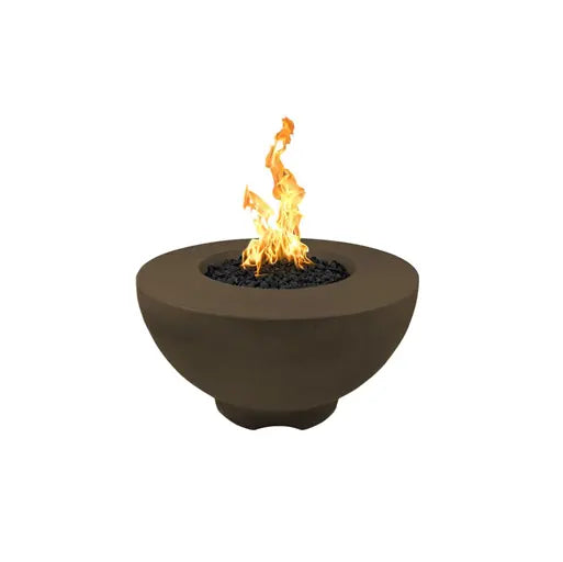 The Outdoor Plus Sienna Concrete Fire Pit + Free Cover The Outdoor Plus