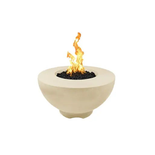 The Outdoor Plus Sienna Concrete Fire Pit + Free Cover The Outdoor Plus