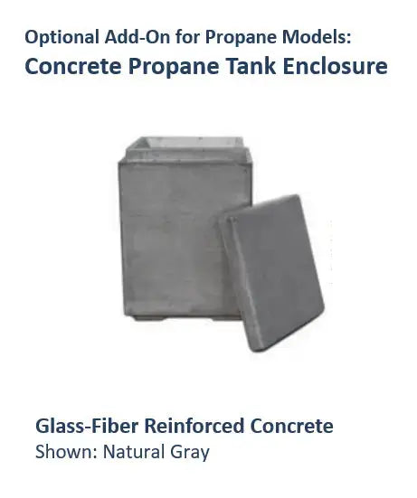 The Outdoor Plus Cabo 36" Square GFRC Concrete Fire Pit The Outdoor Plus