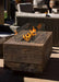 The Outdoor Plus Catalina 48" Rectangle GFRC Wood Grain Fire Pit The Outdoor Plus