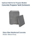The Outdoor Plus Cazo 48" GFRC Concrete Fire Pit - Narrow Ledge The Outdoor Plus