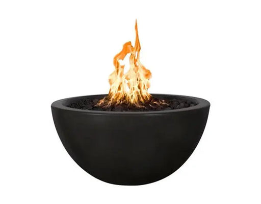 The Outdoor Plus Luna 30" GFRC Concrete Fire Pit The Outdoor Plus