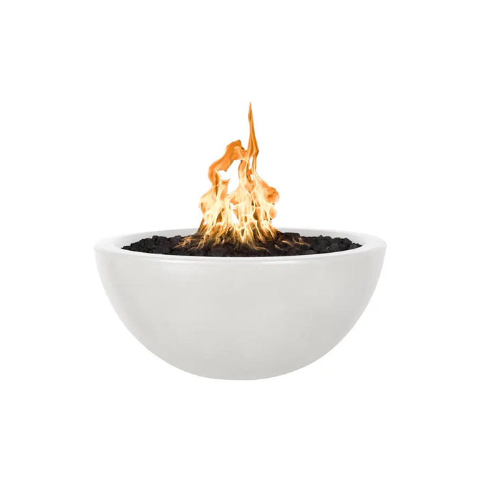 The Outdoor Plus Luna 30" GFRC Concrete Fire Pit The Outdoor Plus