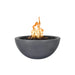 The Outdoor Plus Luna 30" GFRC Concrete Fire Pit The Outdoor Plus