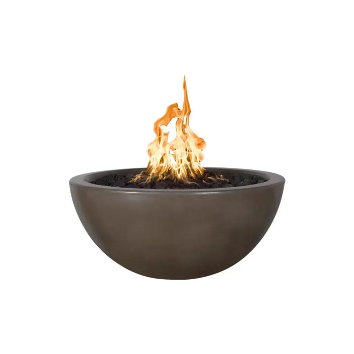 The Outdoor Plus Luna 30" GFRC Concrete Fire Pit The Outdoor Plus