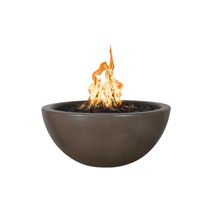 The Outdoor Plus Luna 30" GFRC Concrete Fire Pit The Outdoor Plus