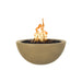 The Outdoor Plus Luna 30" GFRC Concrete Fire Pit The Outdoor Plus